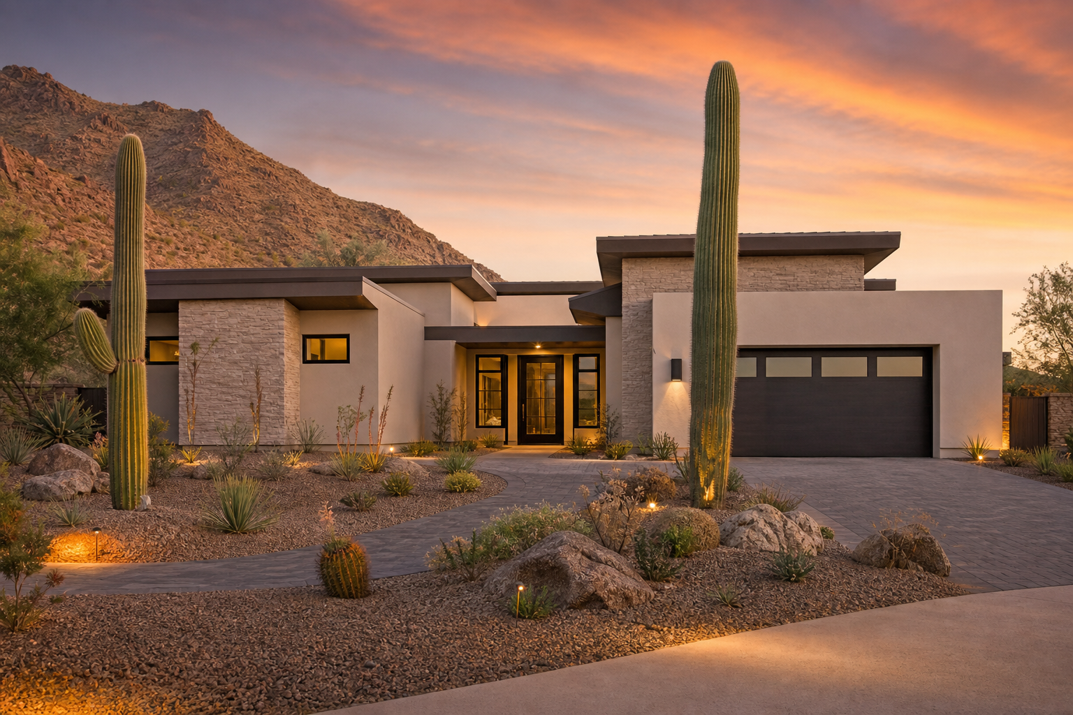 buying new construction home Phoenix builder model home